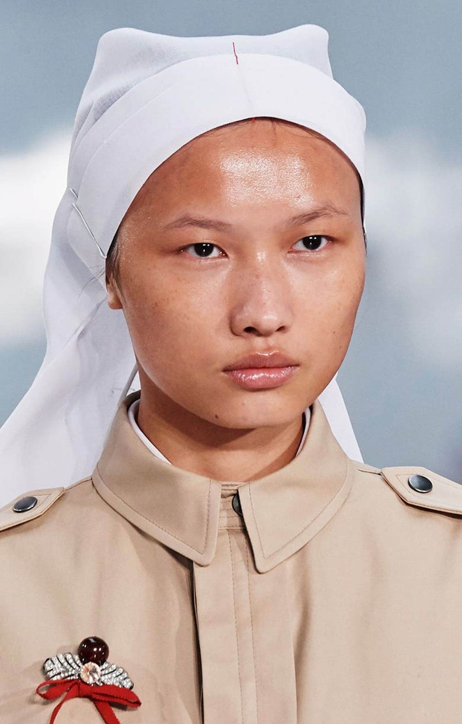 Макияж на шоу Maison Margiela Spring/Summer 2020, фото 3