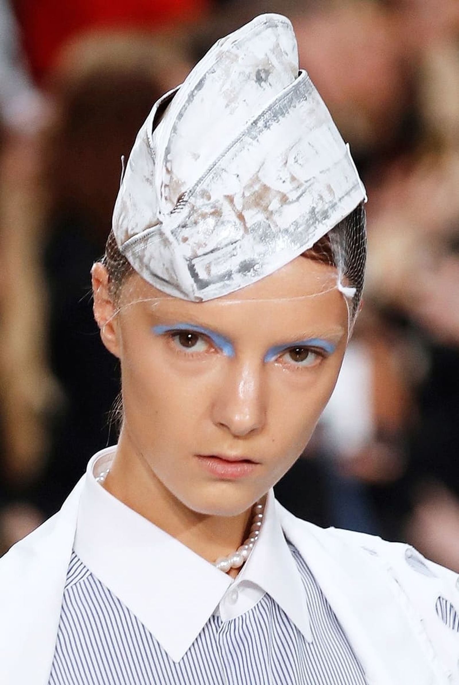 Макияж на шоу Maison Margiela Spring/Summer 2020, фото 5