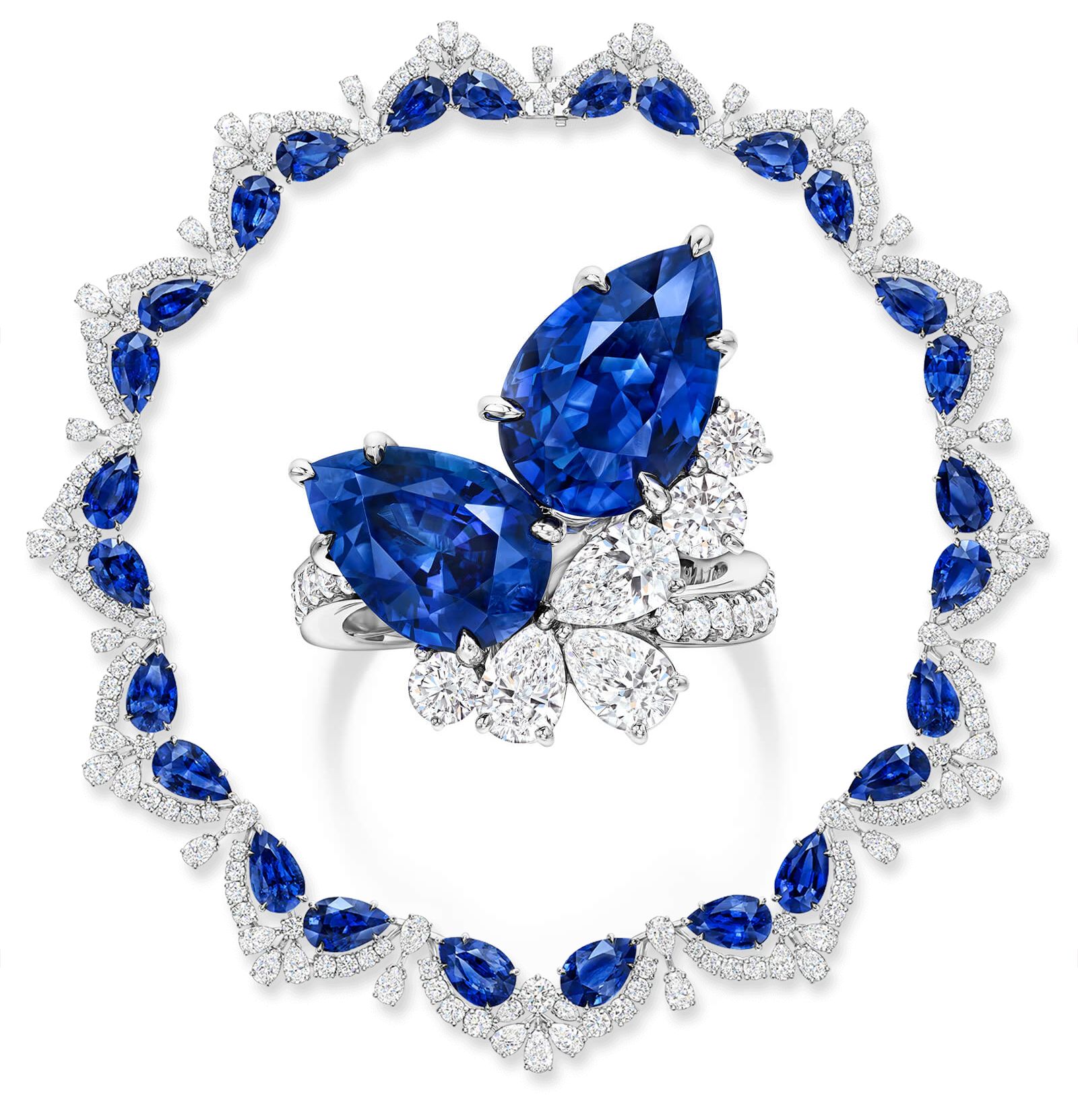 Колье и кольцо Fifth Avenue из коллекции New York Harry Winston, фото 1 Колье и кольцо Fifth Avenue из коллекции New York от Harry Winston, фото 1