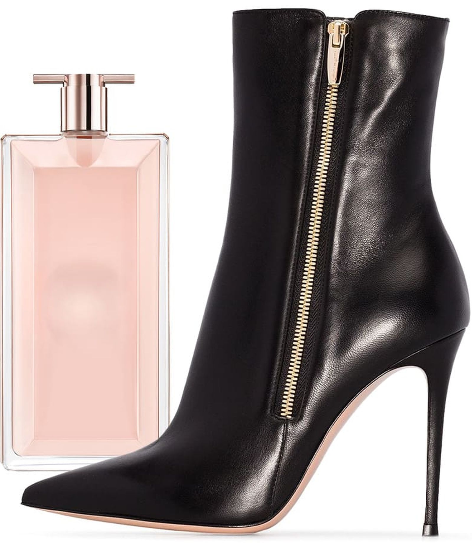 Lancôme, Idôle; ботильоны Gianvito Rossi