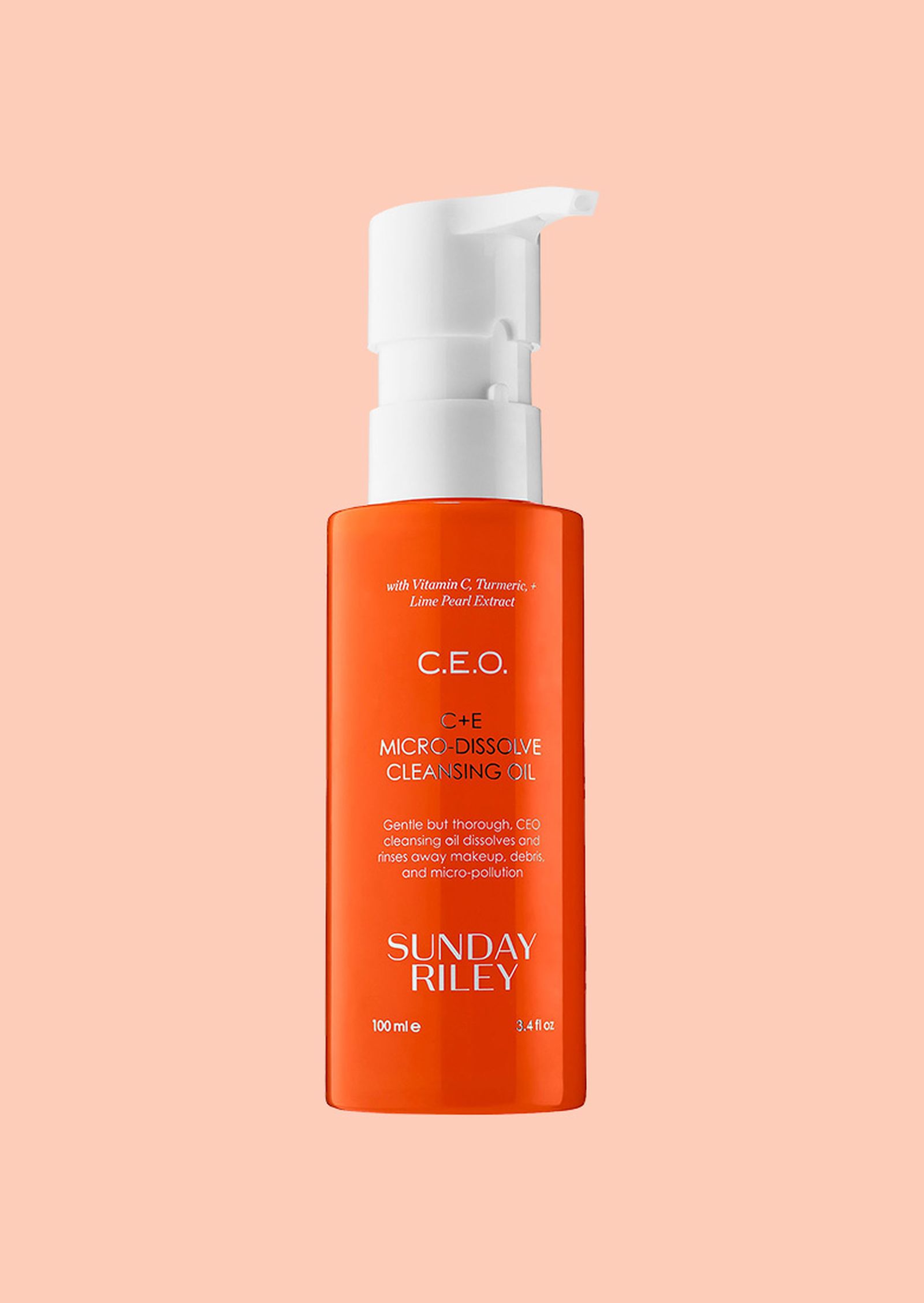Sunday Riley, очищающее масло C.E.O. Vitamin C + E Cleansing Oil