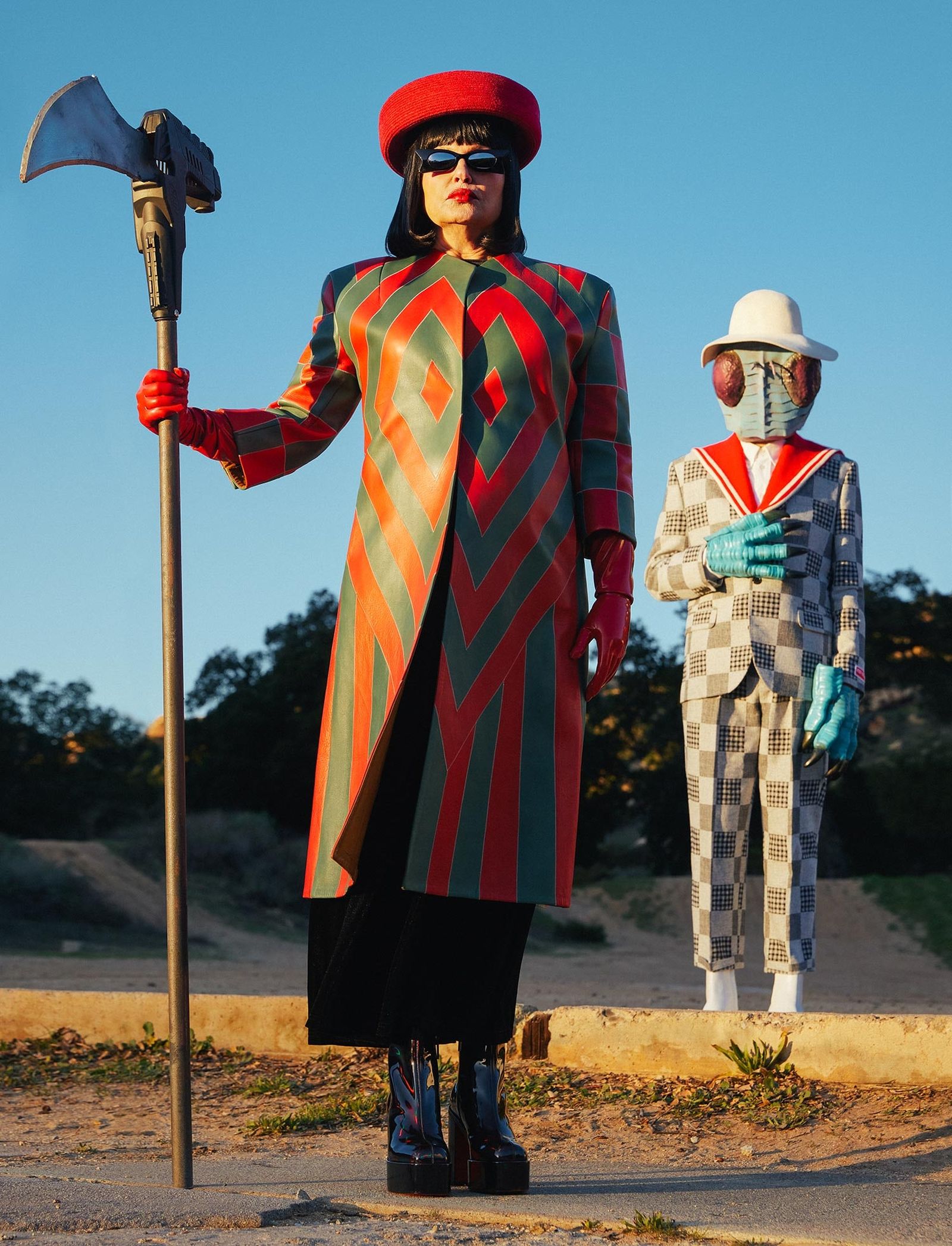 Актриса Дженнифер Кулидж в объективе Ленне Чай для W Magazine, фото 9 Дженнифер Кулидж в объективе Ленне Чай для W Magazine, фото 9