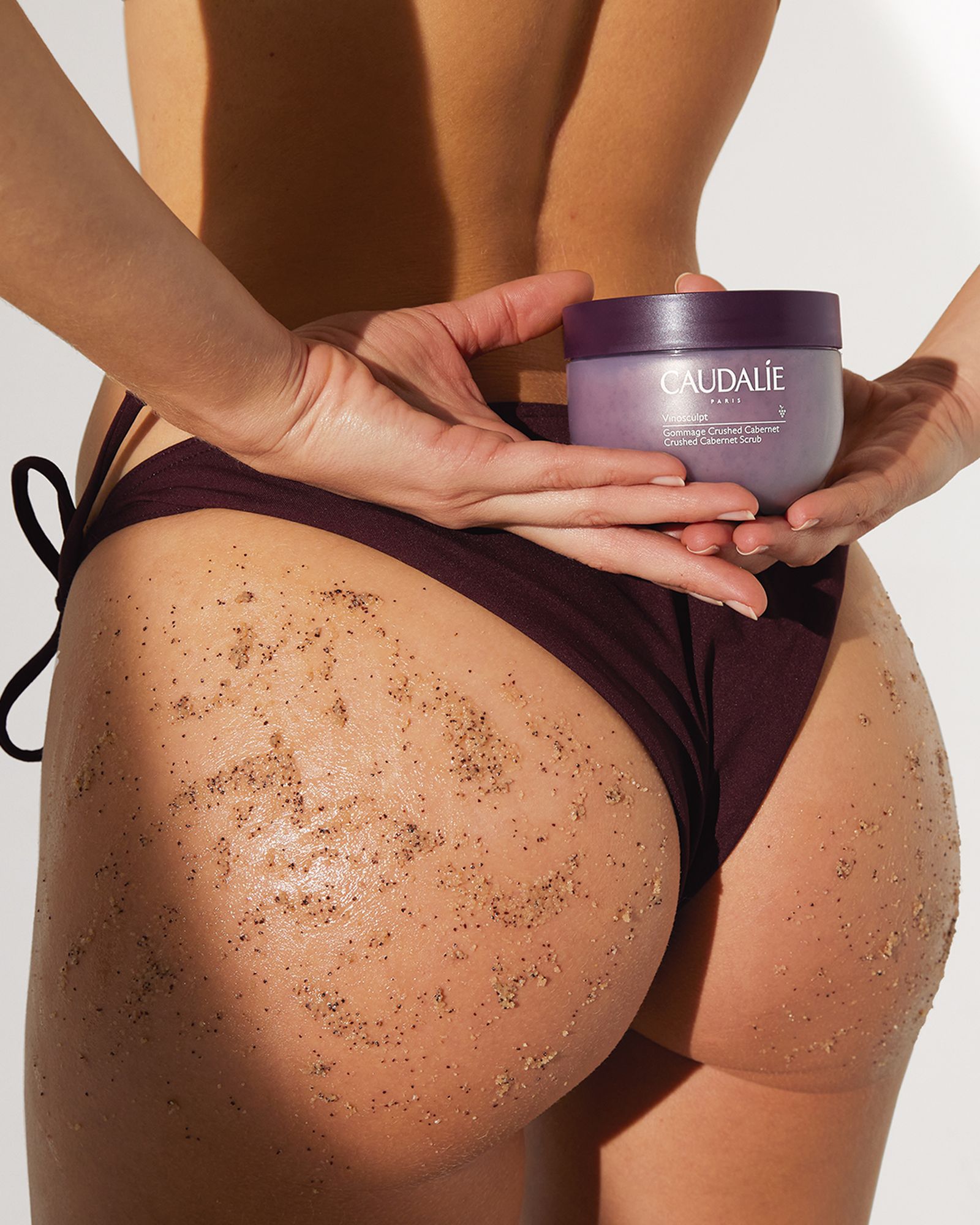 Caudalie, скраб для тела c виноградными косточками Vinosculpt Crushed Cabernet, фото 1
