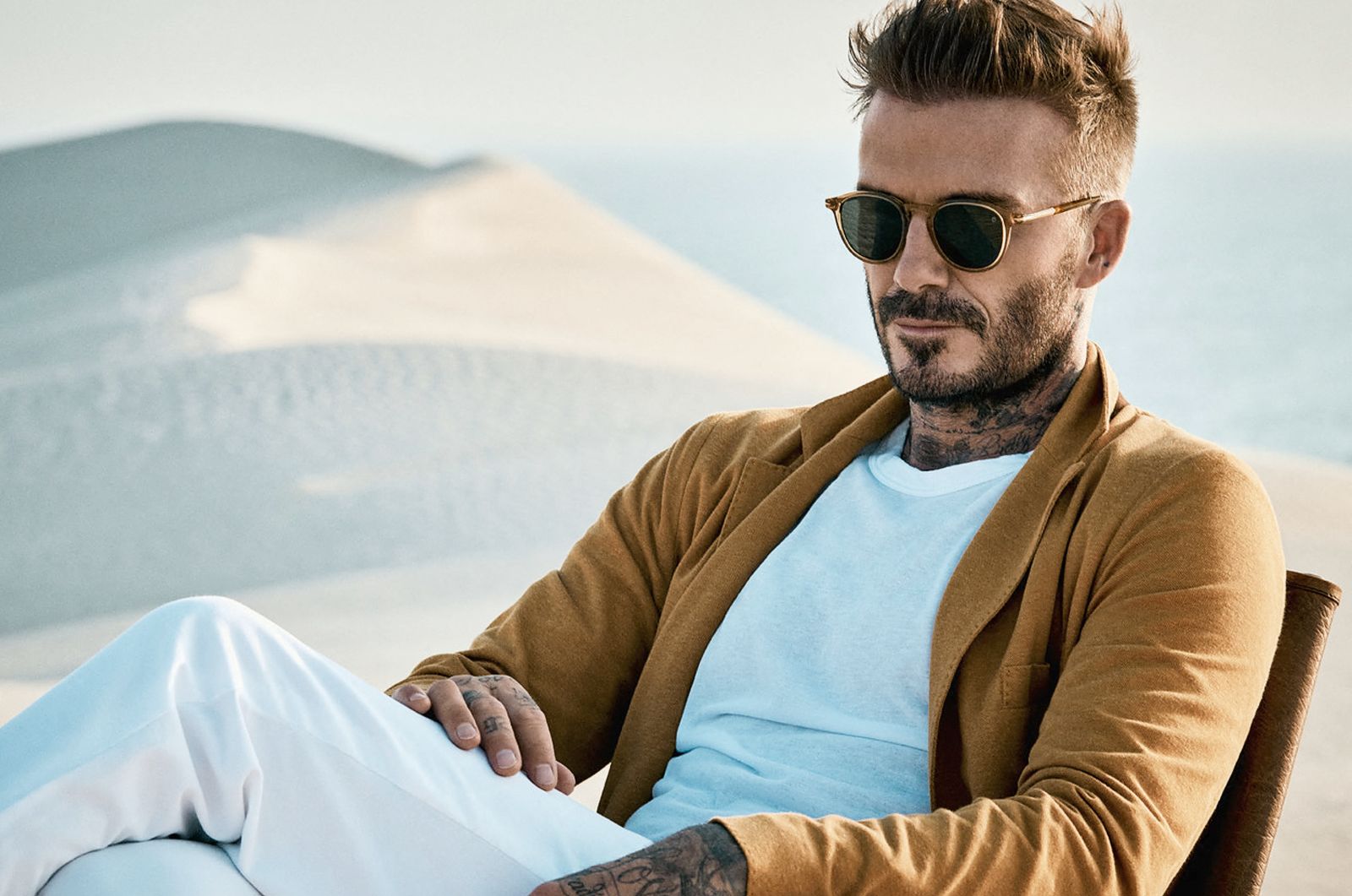 Дэвид Бекхэм представил коллекцию очков David Beckham Весна/Лето 2023, фото 1
