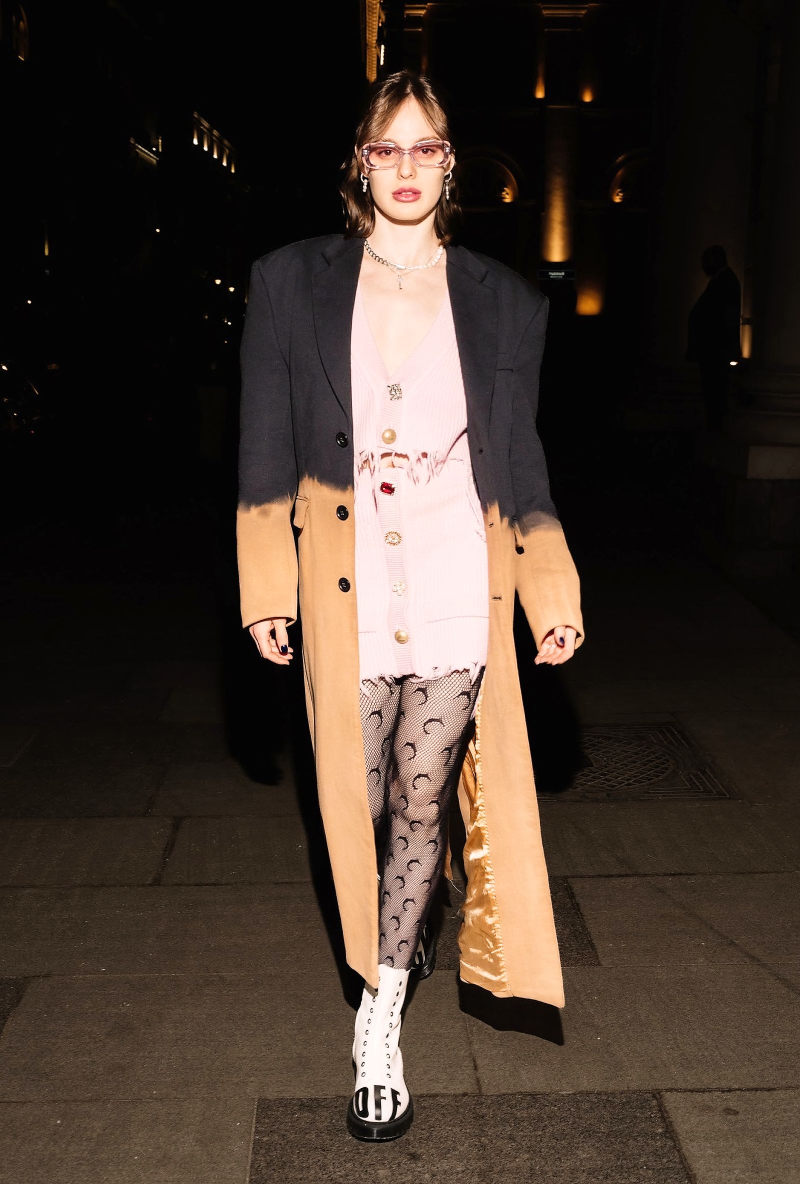 Изабель Эйдлен на открытии 20-й ярмарки АРТ МОСКВА, 18 апреля 2023 г.