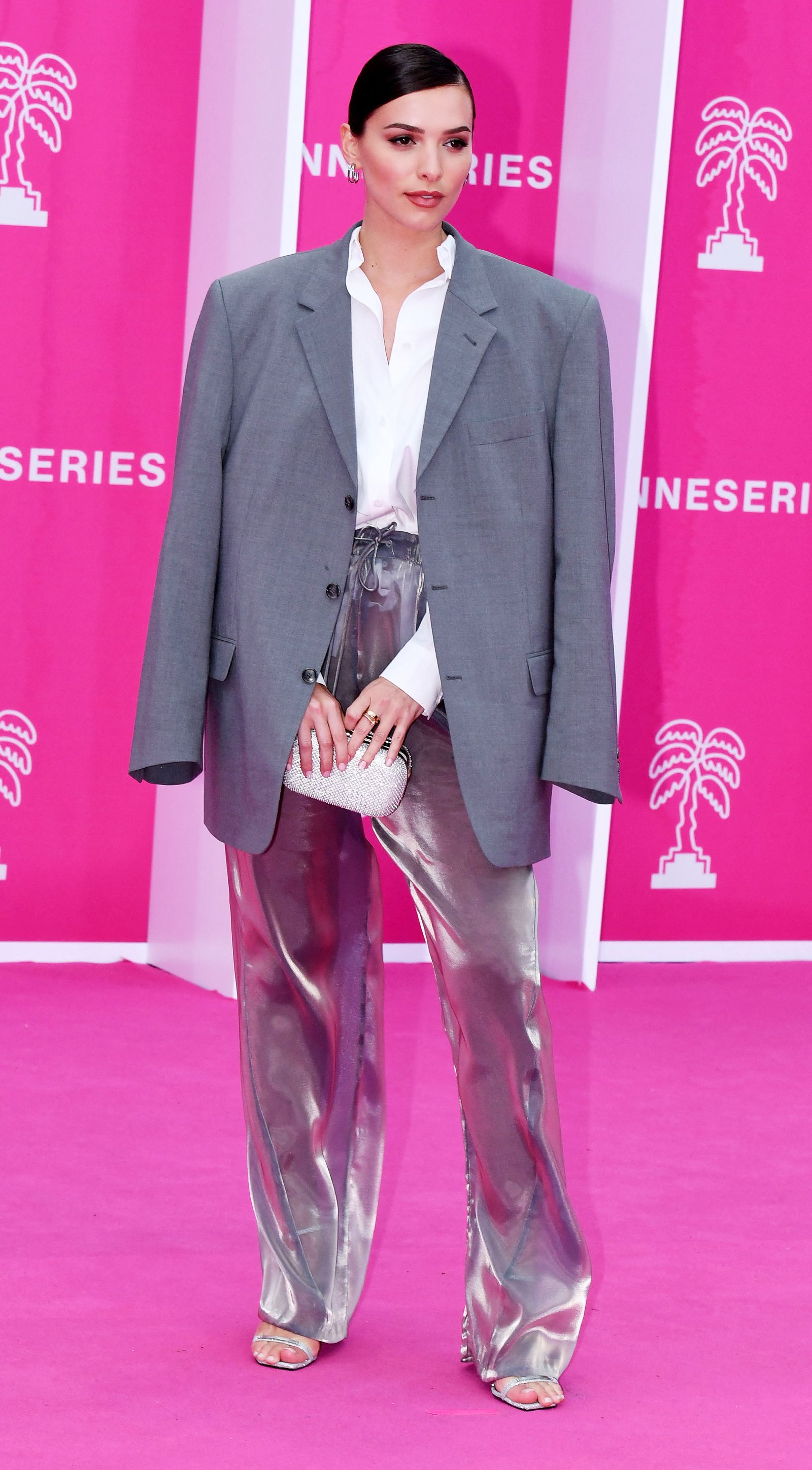 Клеофина Пниши на 6-м международном фестивале сериалов Canneseries 2023 в Каннах, 14 апреля 2023 г.