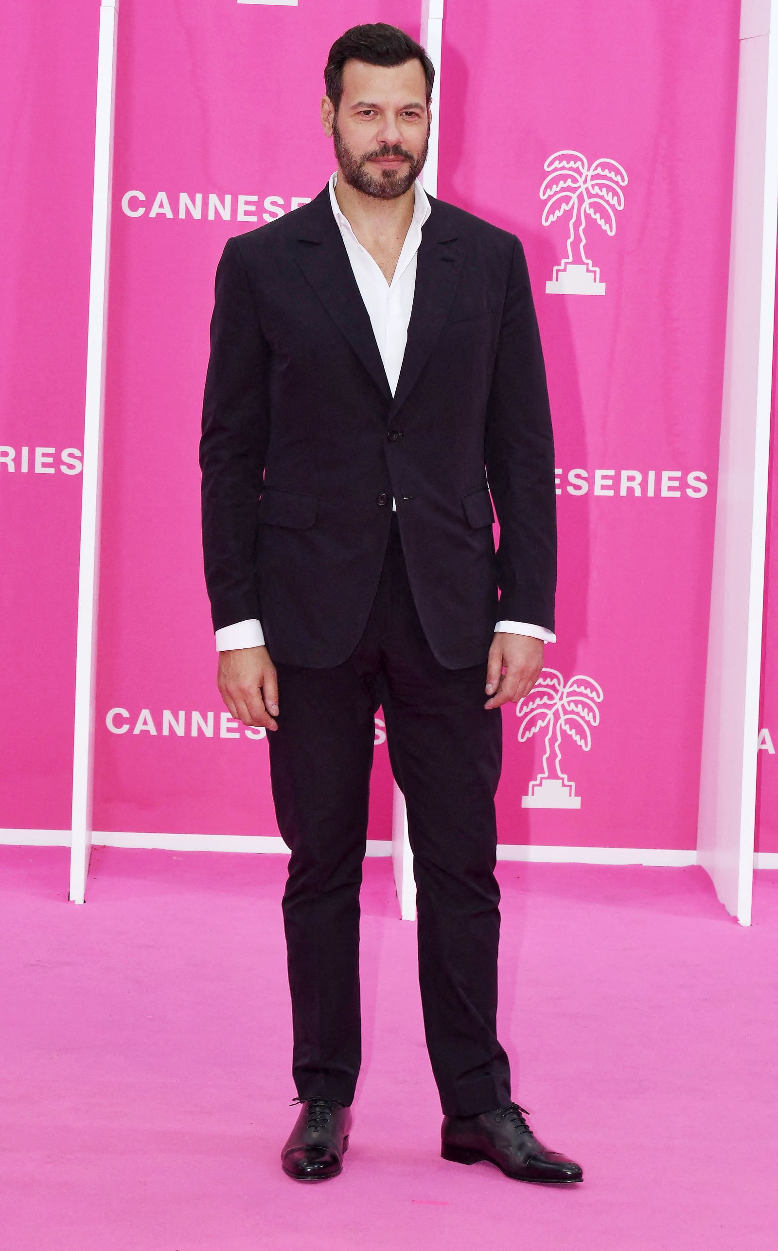 Лоран Лафитт на 6-м международном фестивале сериалов Canneseries 2023 в Каннах, 14 апреля 2023 г.