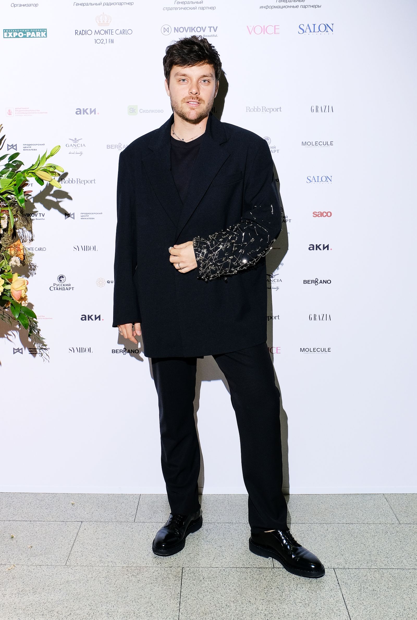 Сергей Сухов на открытии 20-й ярмарки АРТ МОСКВА, 18 апреля 2023 г.