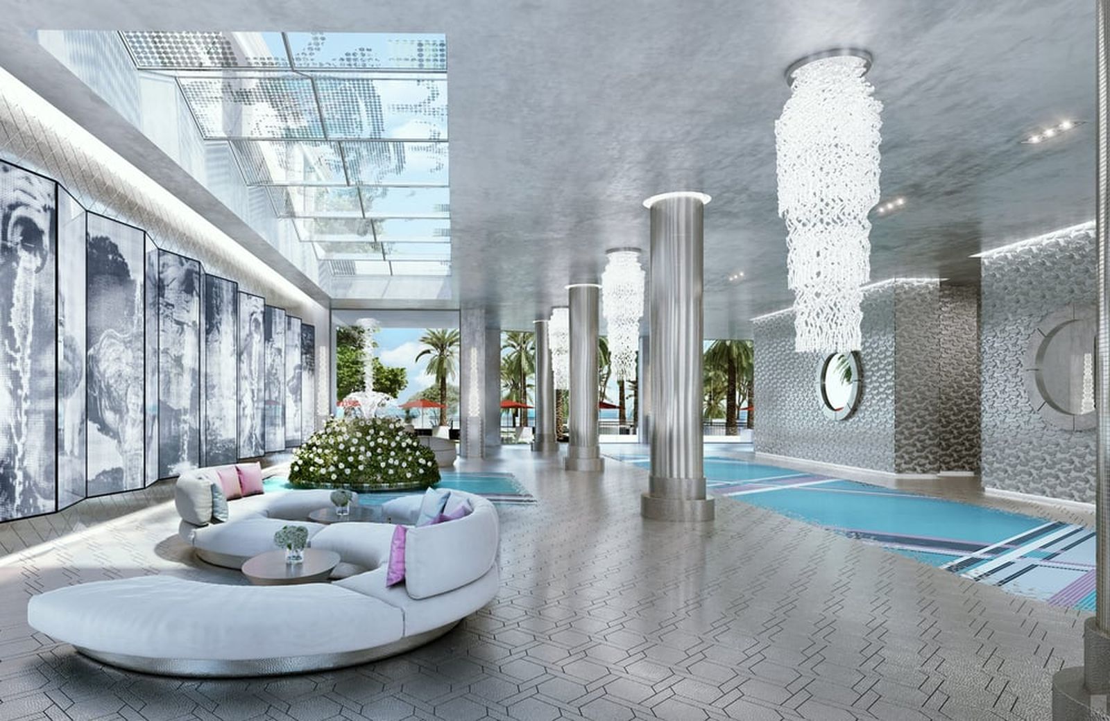 Дизайн двух лобби в The Estates at Acqualina создаст Карл Лагерфельд, фото 4 Карл Лагерфельд создаст дизайн двух лобби в The Estates at Acqualina, фото 4