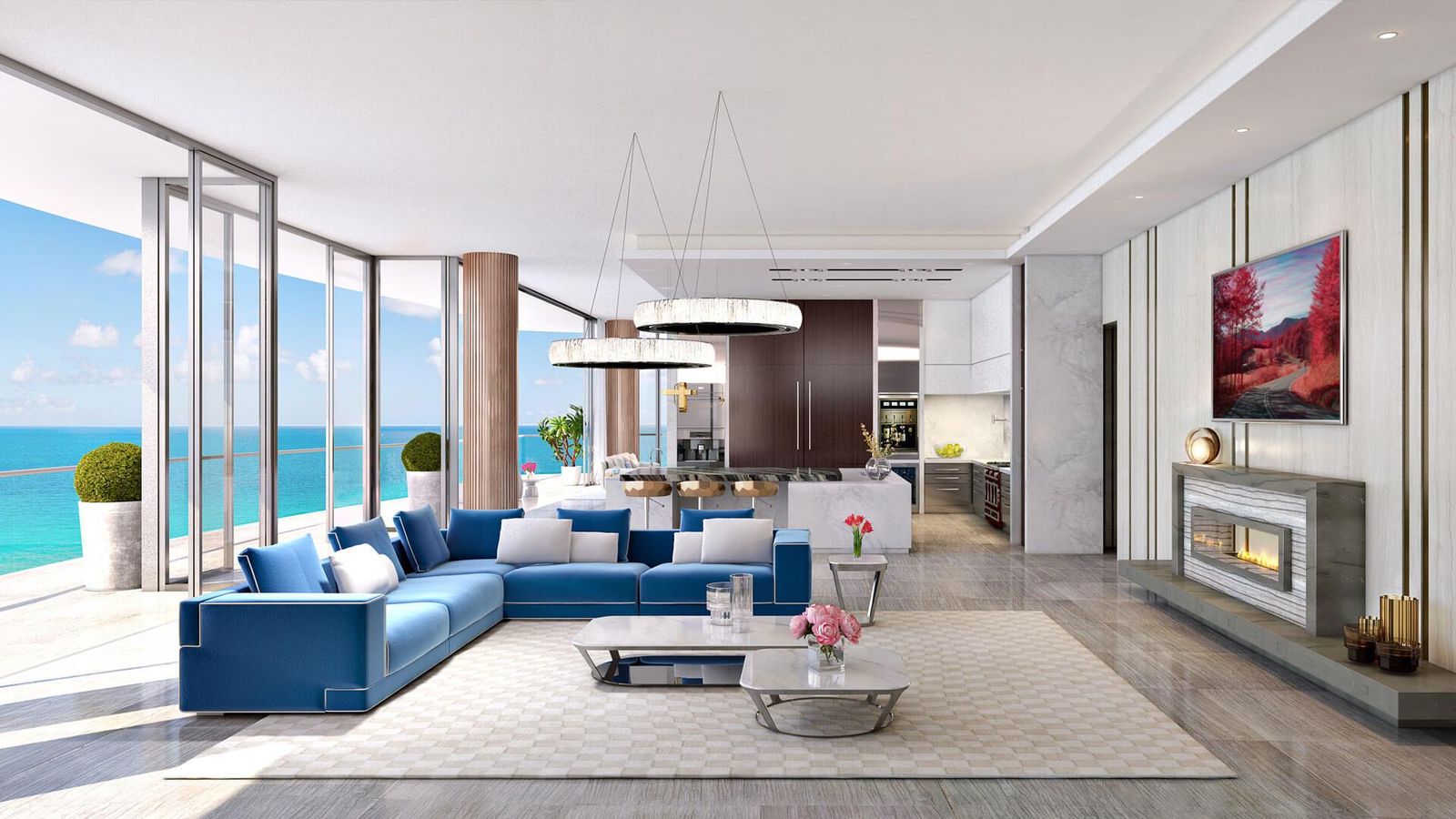 Дизайн двух лобби в The Estates at Acqualina создаст Карл Лагерфельд, фото 5 Карл Лагерфельд создаст дизайн двух лобби в The Estates at Acqualina, фото 5
