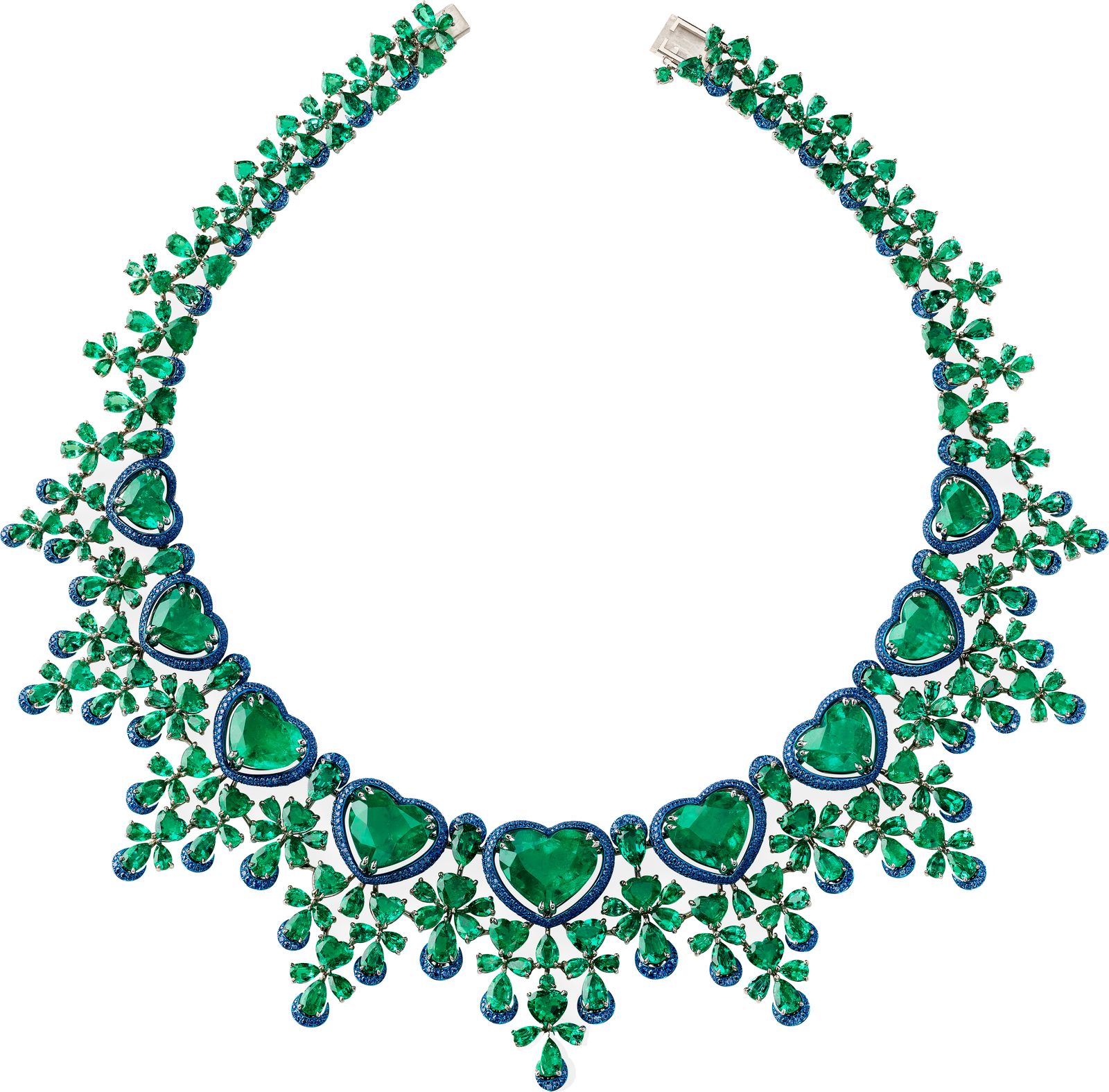 Колье Chopard Red Carpet 2023 из 18-каратного белого «этичного» золота