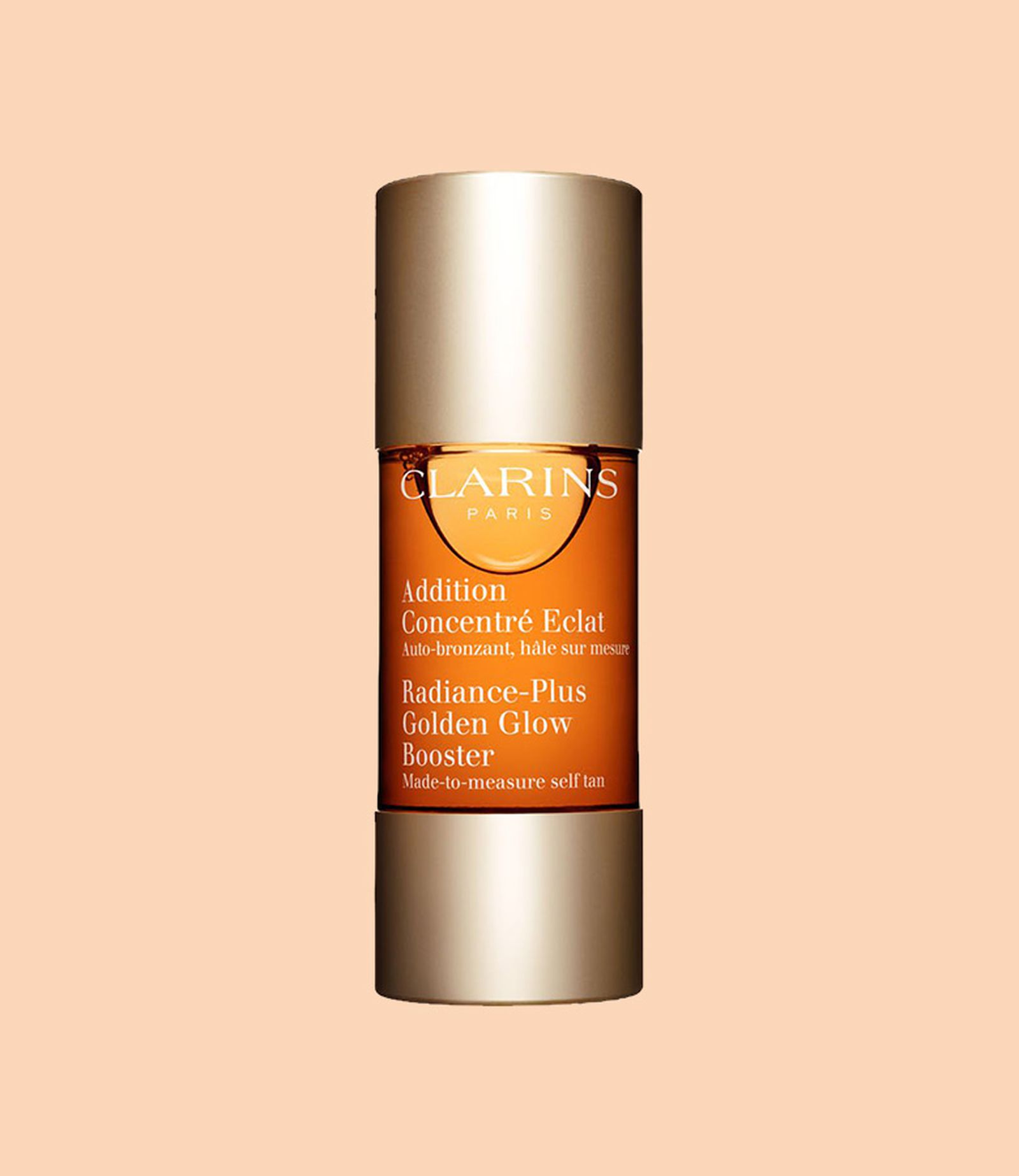 Clarins, концентрат для искусственного загара лица Booster Auto-Bronzant Visage