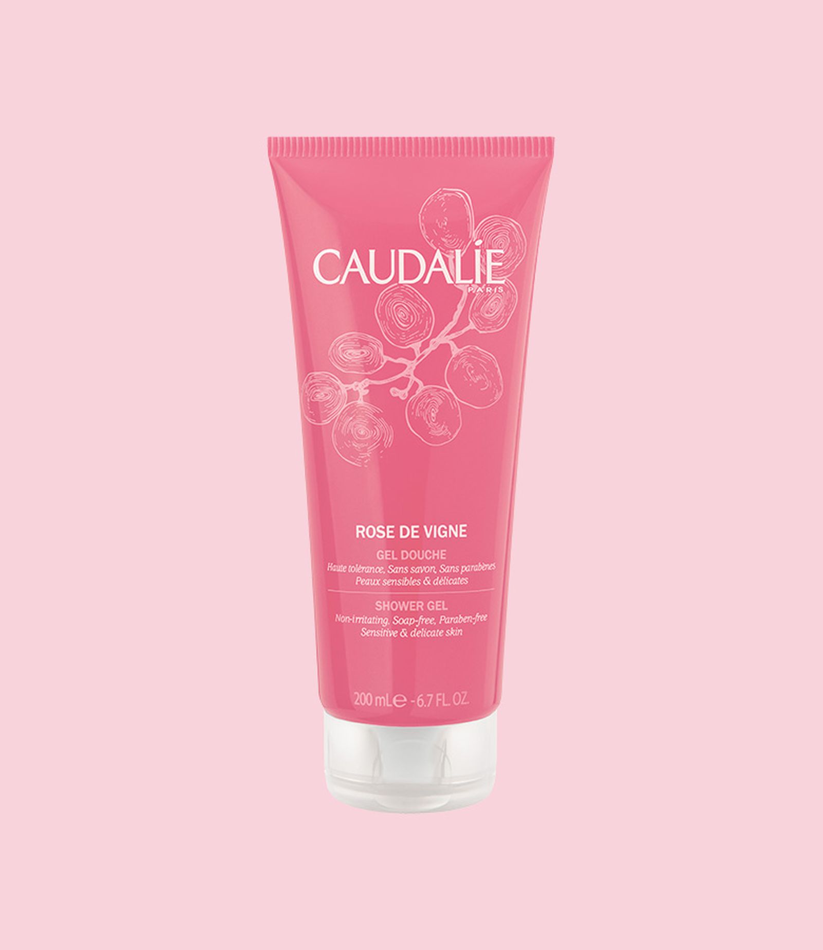 Caudalie, гель для душа Rose de Vigne