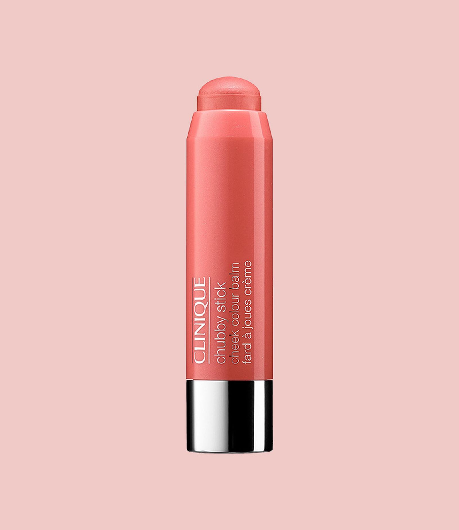 Clinique, румяна-стик Chubby Stick Cheek Colour Balm, оттенок 02 Robust Rhubarb