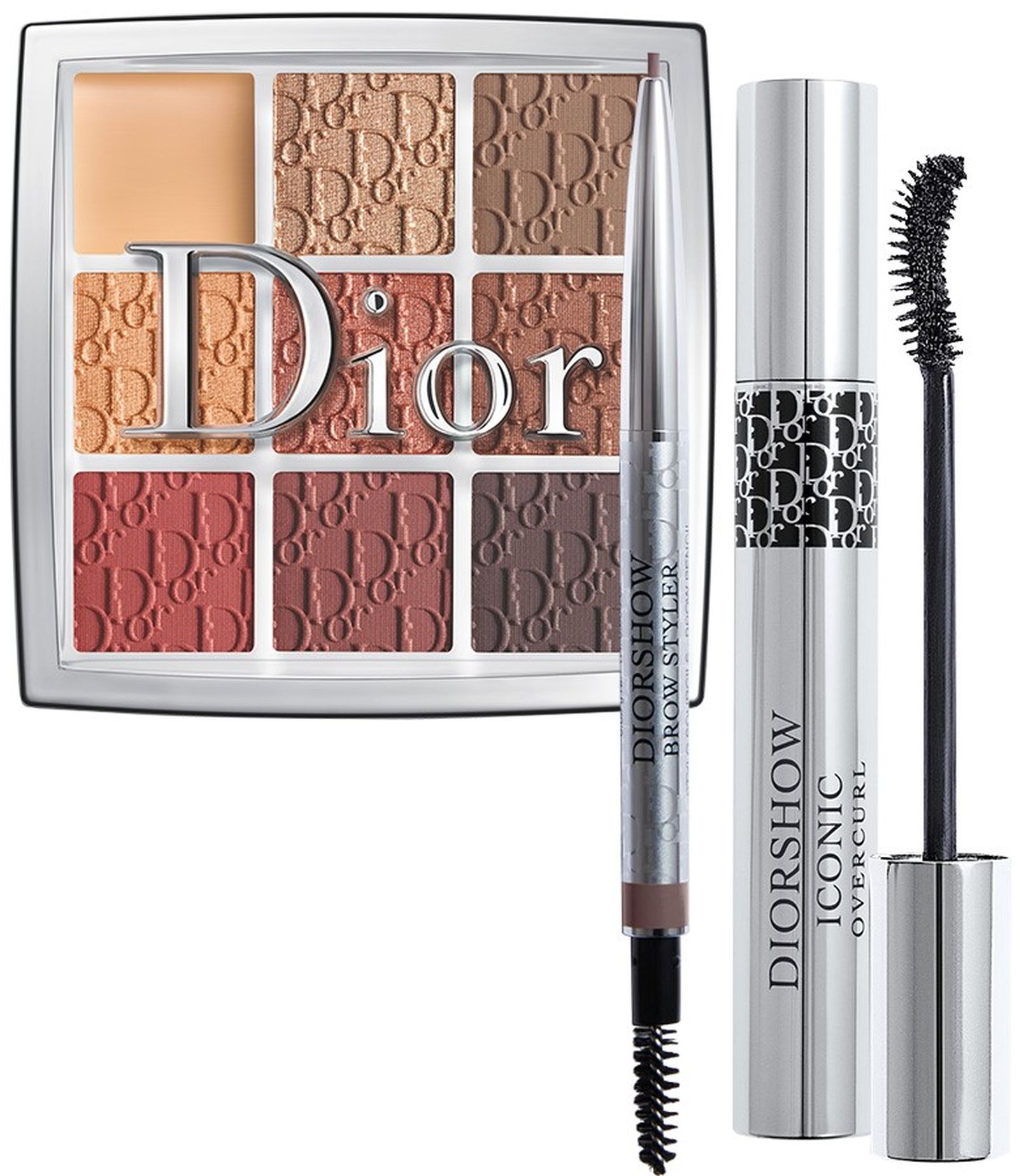Dior Backstage Eye Palette, Diorshow Brow Styler, Diorshow Iconic Overcurl