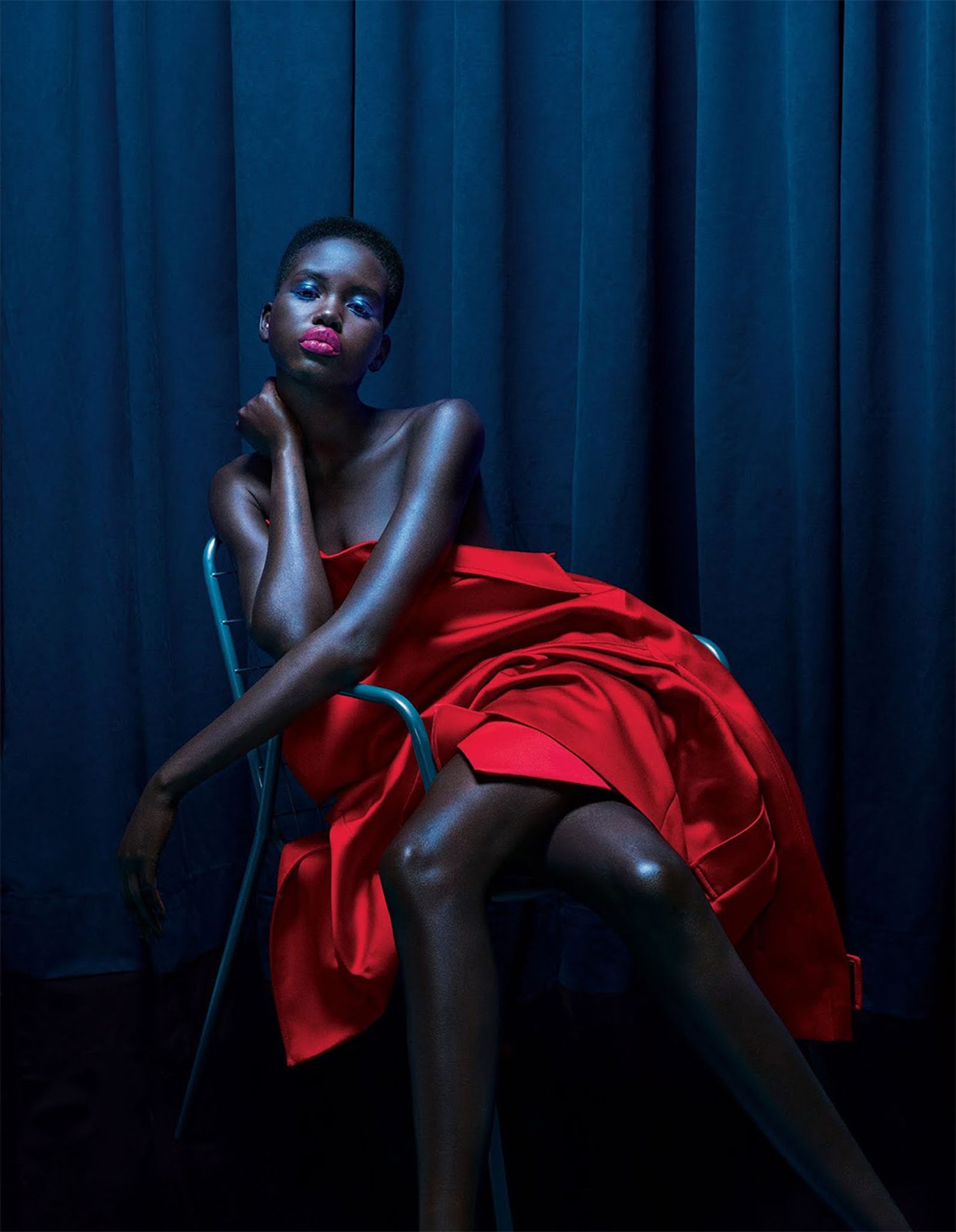 Адут Акеч в фотосерии Даниэля Джексона для Allure USA, фото 1