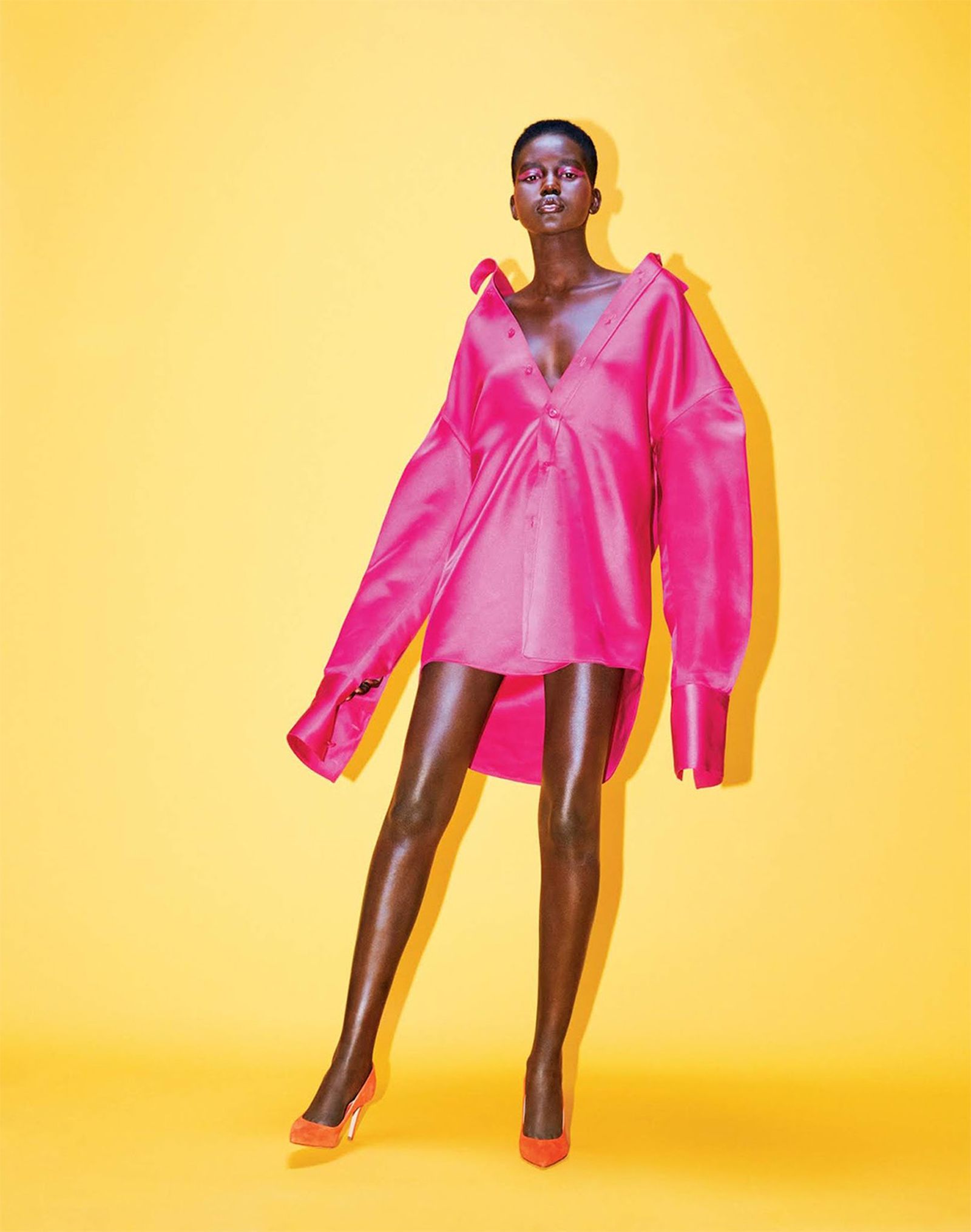 Адут Акеч в фотосерии Даниэля Джексона для Allure USA, фото 2