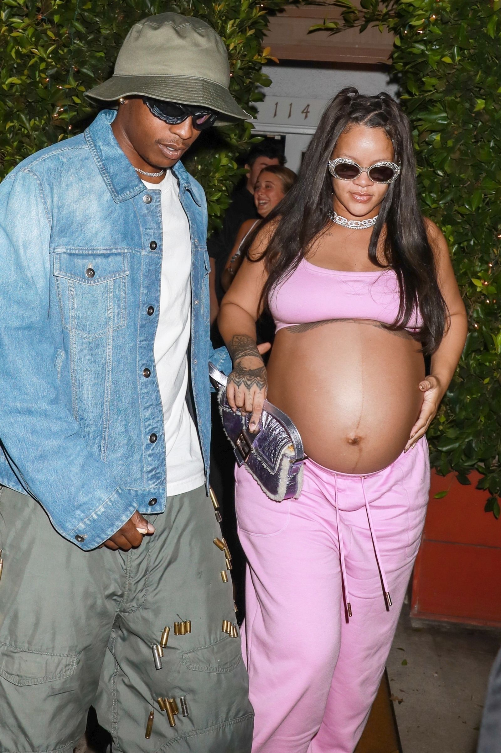 Рианна и A$AP Rocky выходят из ресторана Giorgio Baldi в Санта-Монике, фото 2