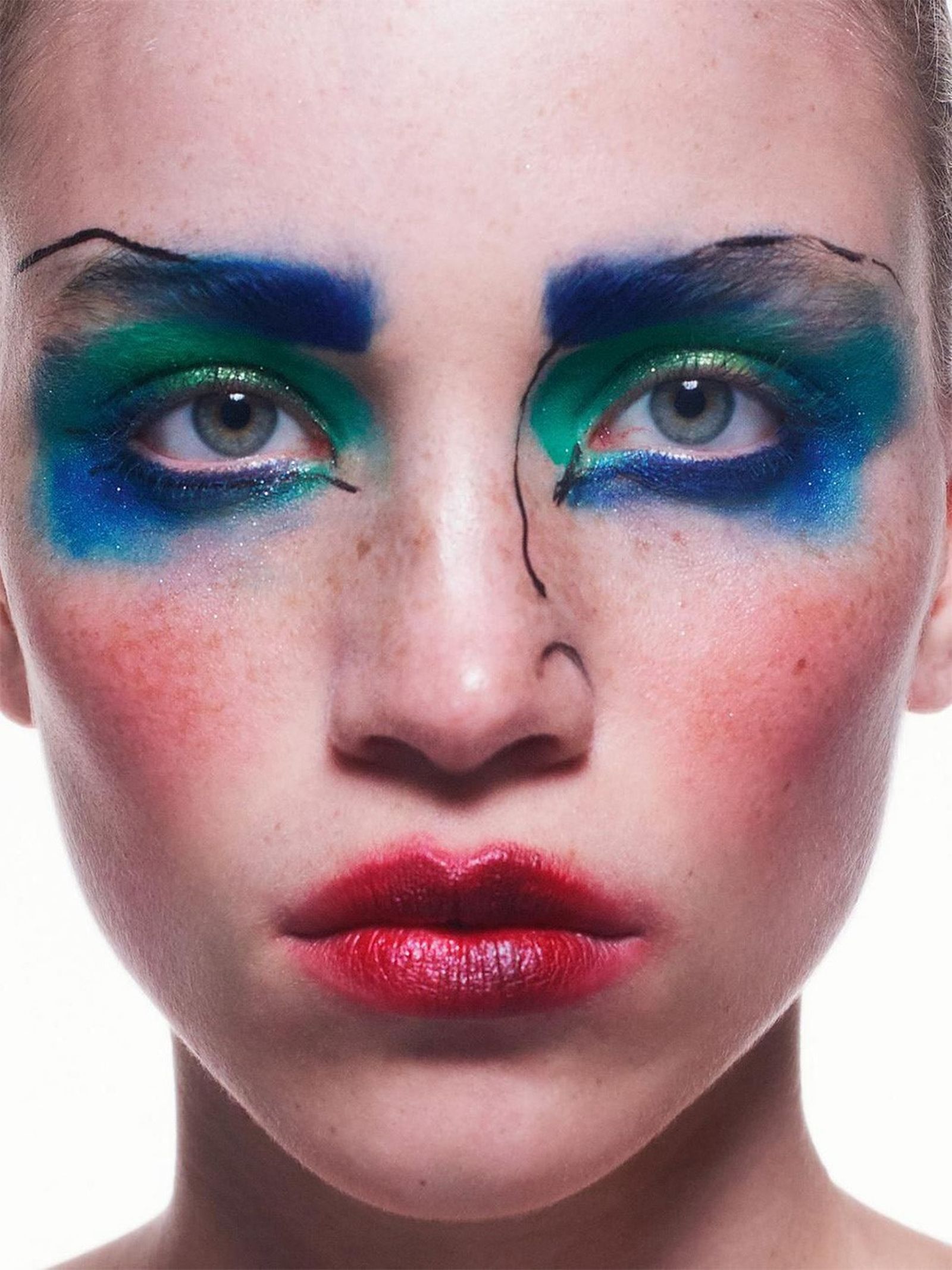 Фотосерия «A Fleur De Peau» Дэвида Симса (David Sims) для Vogue Paris, фото 10