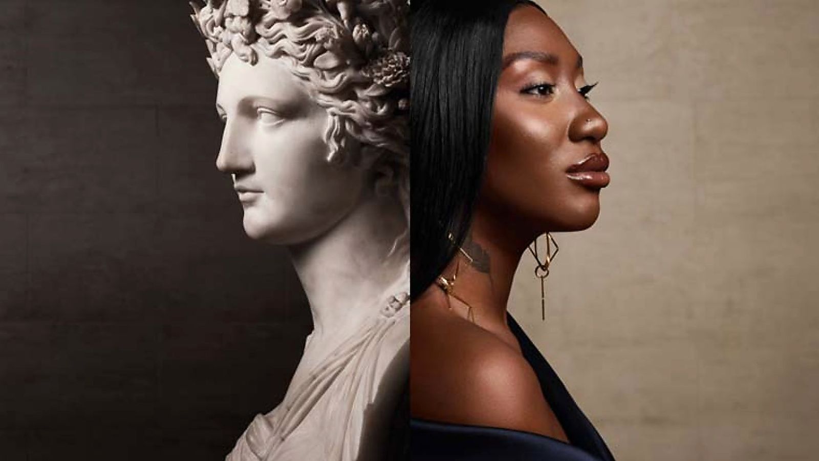 Ая Накамура в рекламном кампейне Lancôme X Louvre 2023