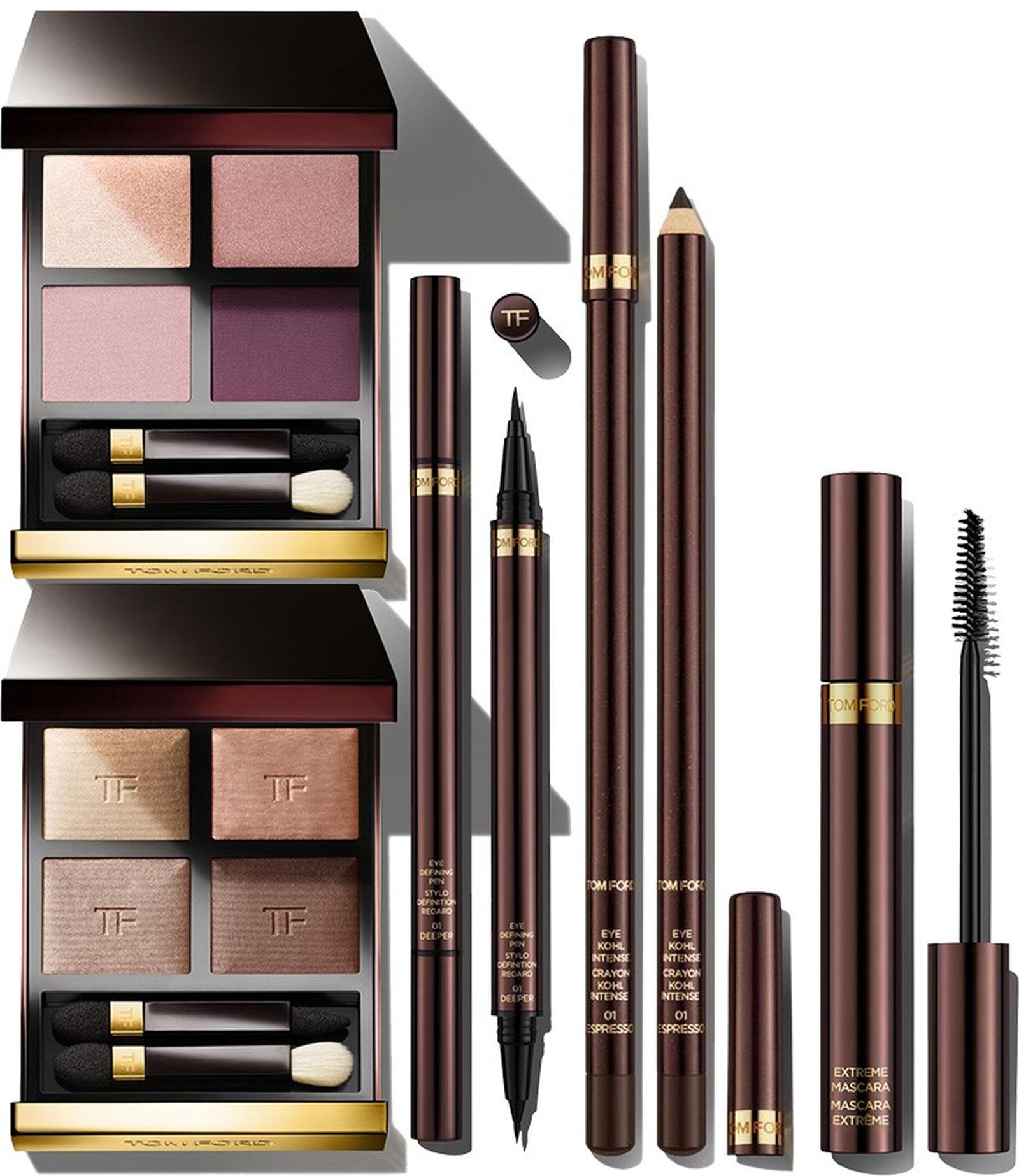 Tom Ford Eye Color Quad, Eye Defining Pen, Eye Kohl Intense, Extreme Mascara