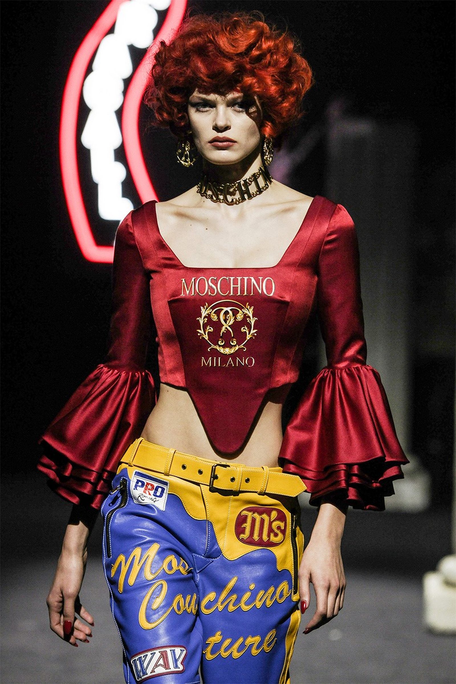Шоу коллекции Moschino Fall/Winter 2019/20 и Pre-Fall 2019 в Риме, фото 1
