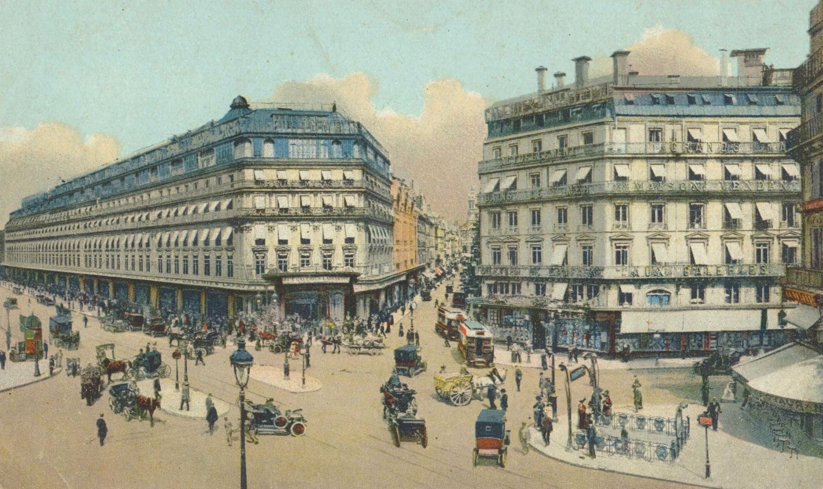 Les Galeries Lafayette Галери Лафайет Универмаги Парижа