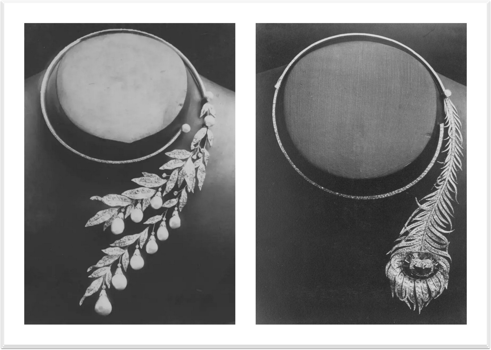 Колье Boucheron «Знак вопроса», 1883 и 1886 годы
