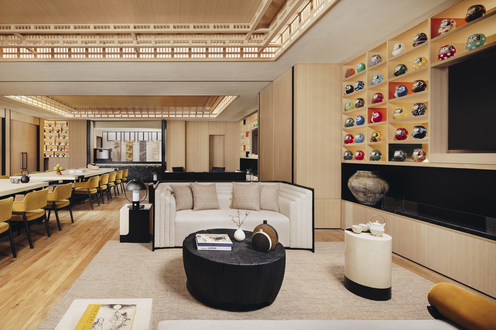 Интерьеры отеля Six Senses Kyoto