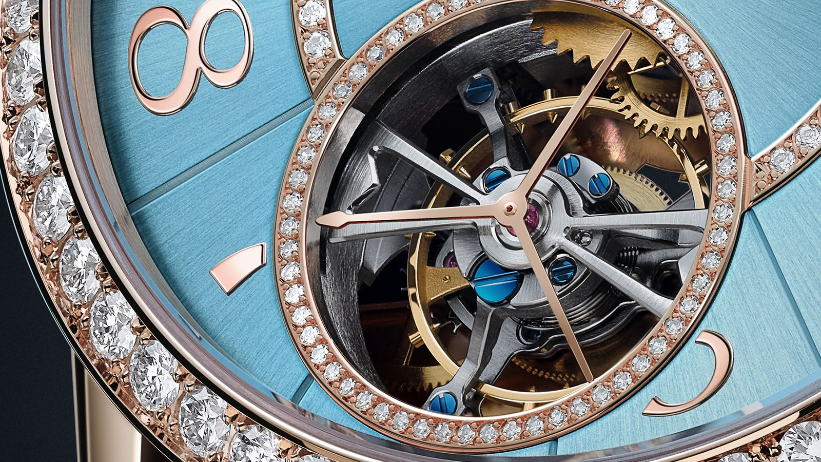 Женские часы Jaeger‐LeCoultre Rendez-Vous Jewellery Tourbillon: турбийон Новые женские часы Jaeger‐LeCoultre: механизм