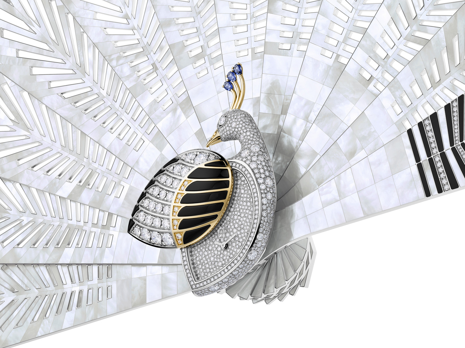 Секретные часы «Чудесный павлин» от Harry Winston
