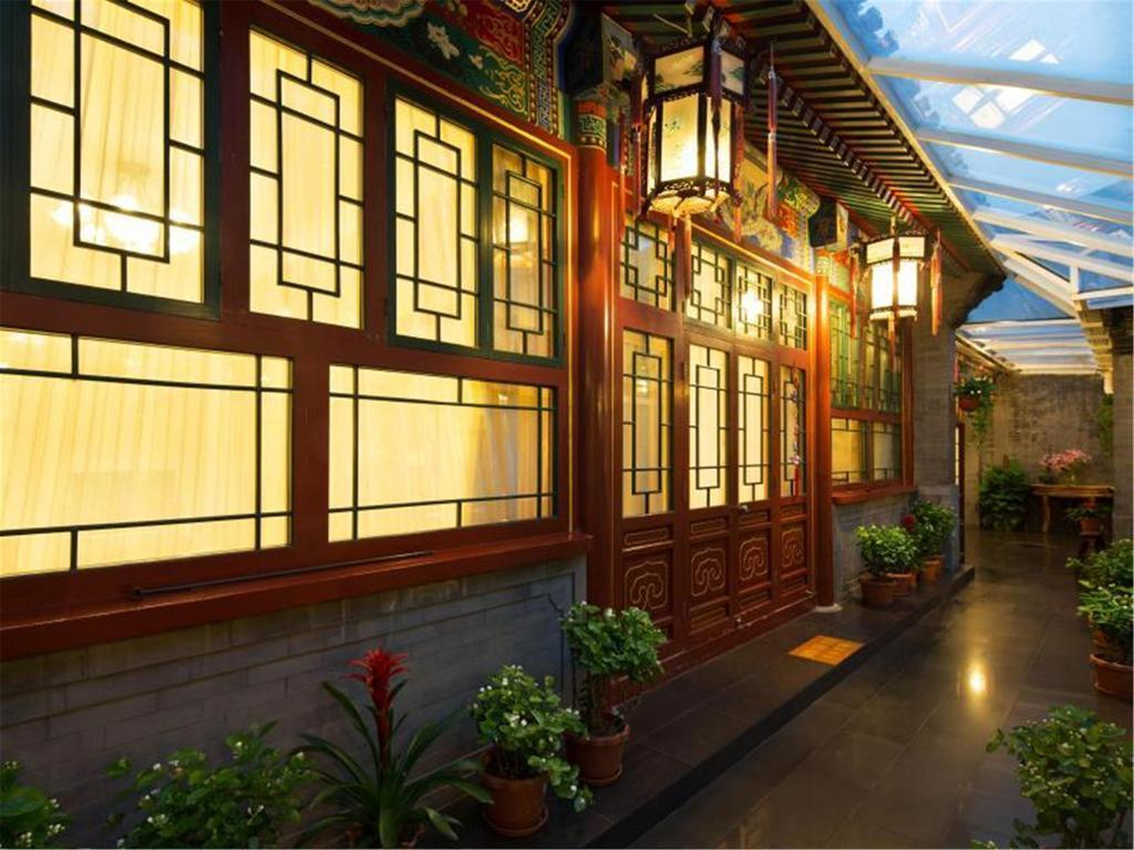 Отель Beijing Rong Courtyard Boutique Hotel в Пекине