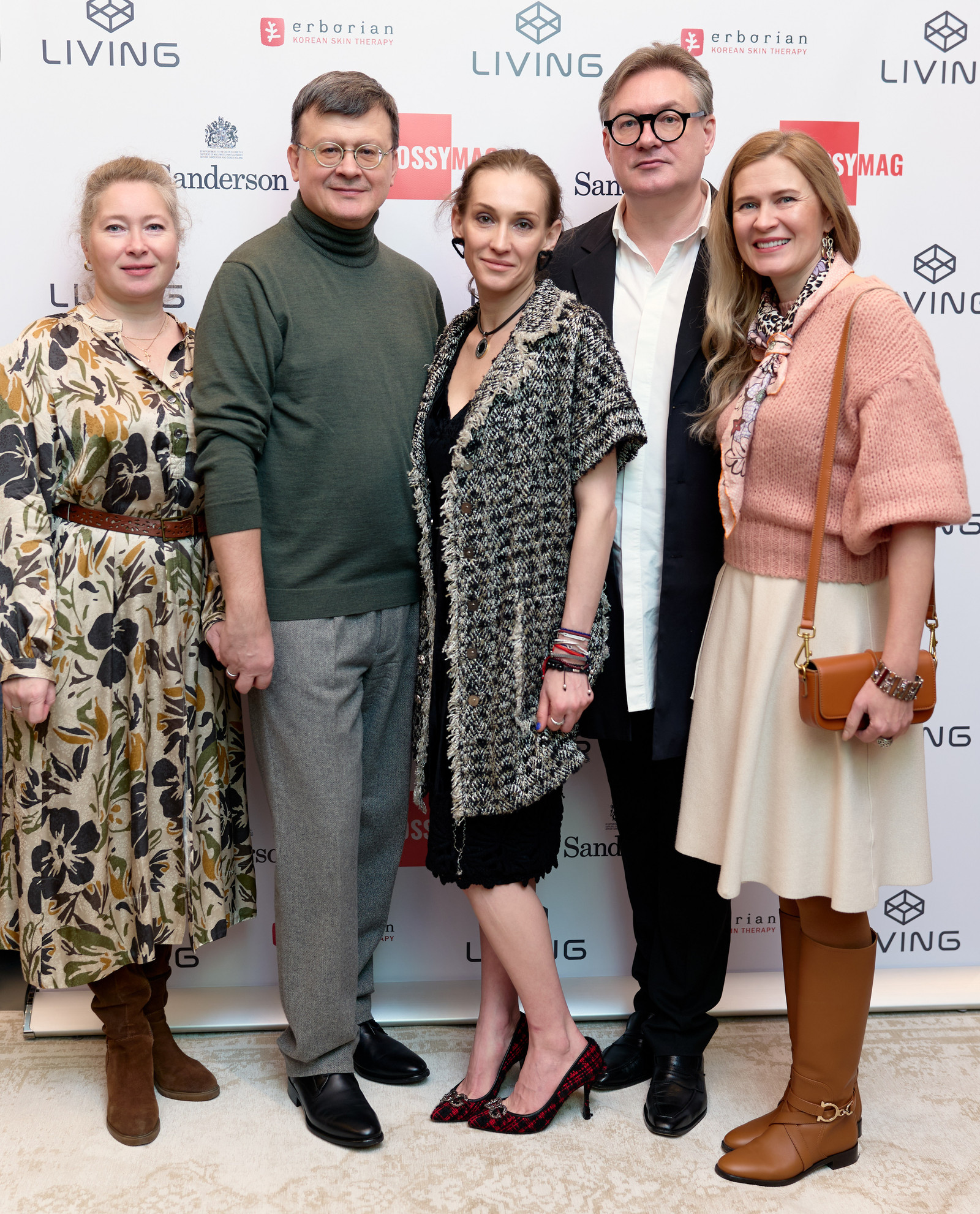 Вечер друзей Living.Moscow: Татьяна и Дмитрий Букач, Кира Кост, Виктор Гостищев, Юлия Подображных