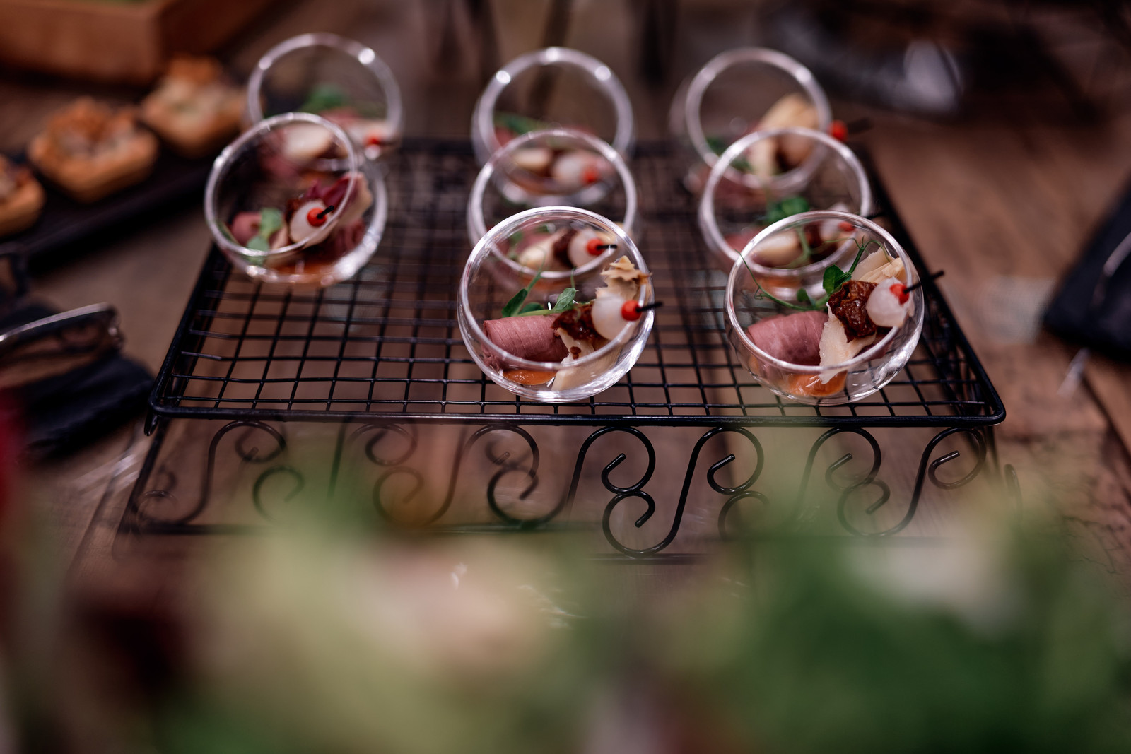 Вечер друзей Living.Moscow: закуски