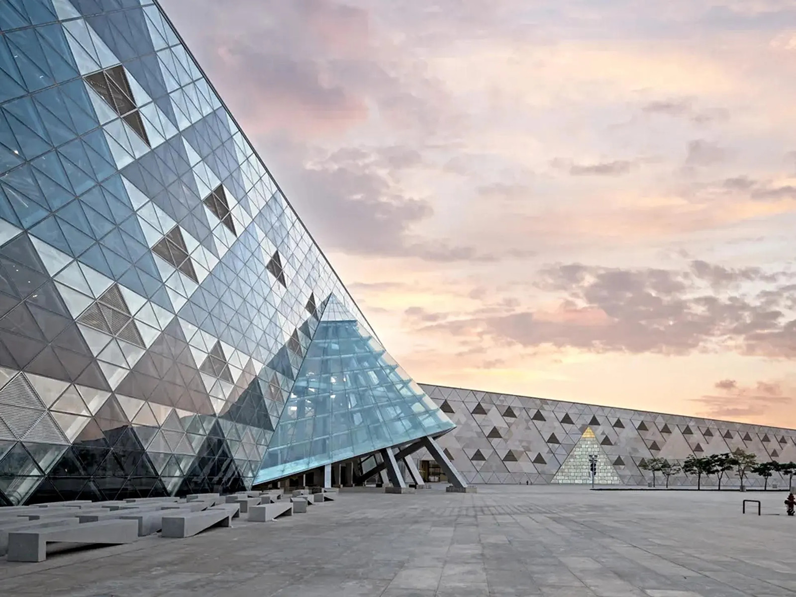 Архитектура Большого египетского музея