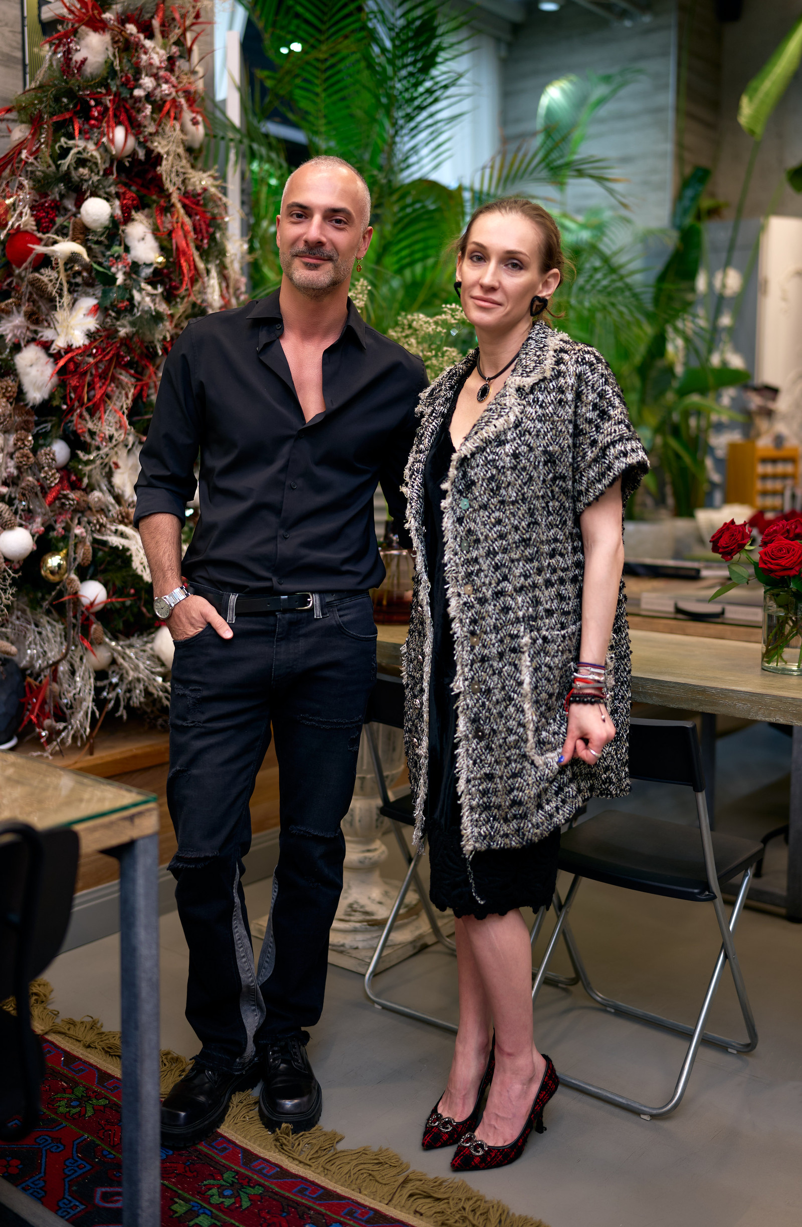 Вечер друзей Living.Moscow: Арам Геворгян, Кира Кост