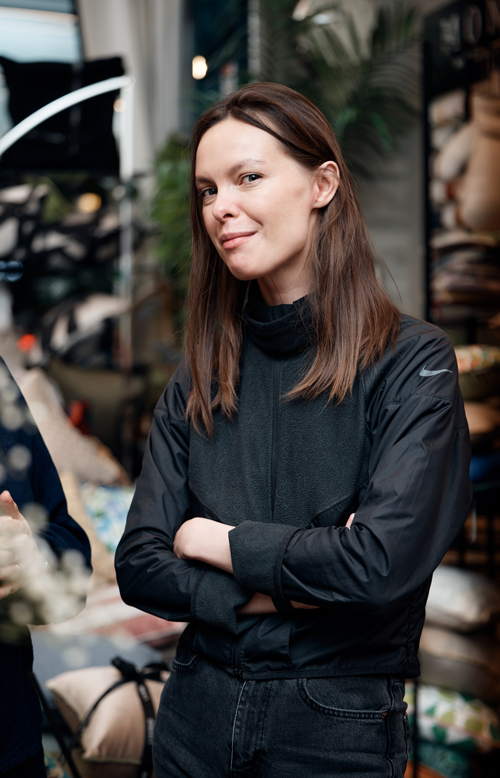 Дизайнер Гузалия Иббатулина на мероприятии интерьерного салона LIVING