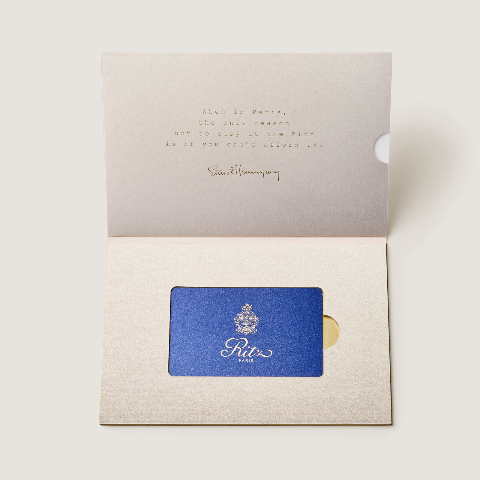 Лучший новогодний подарок 2026: подарочный сертификат Ritz Paris