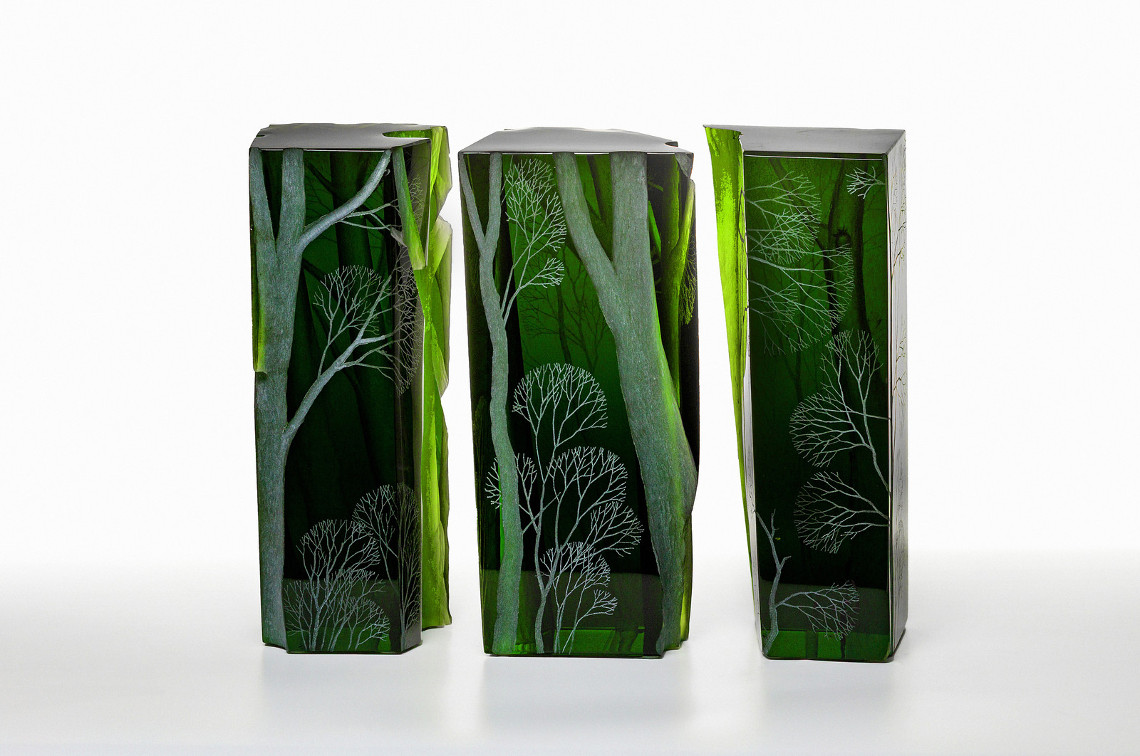 Выставка «Орбиты хрупких тел» в галерее Heritage в Москве, фото 4 Выставка современного художественного стекла: Александр Фокин, «Парк»