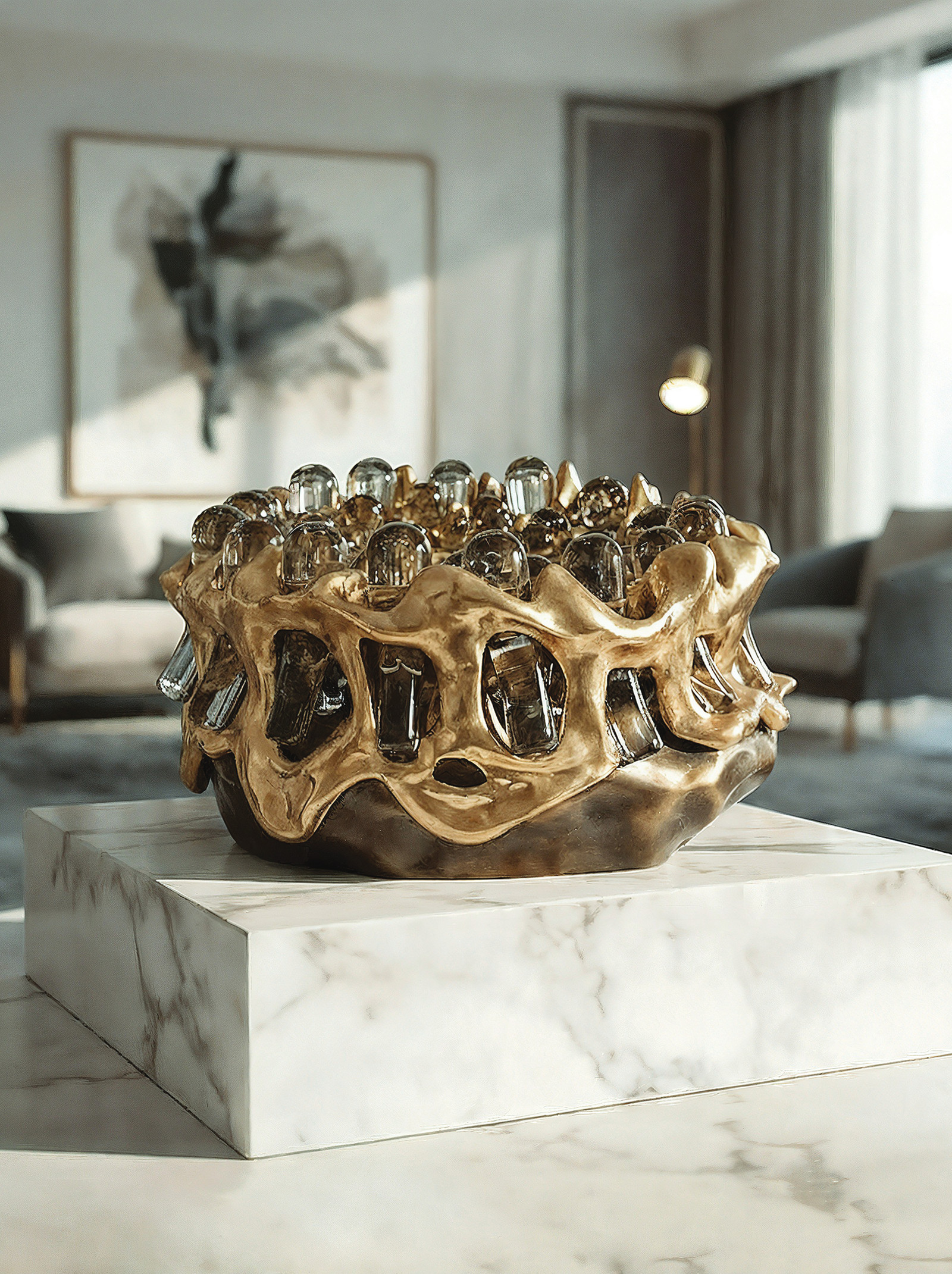 Скульптор Алексей Кондрашов: работа «Солнечная роса»