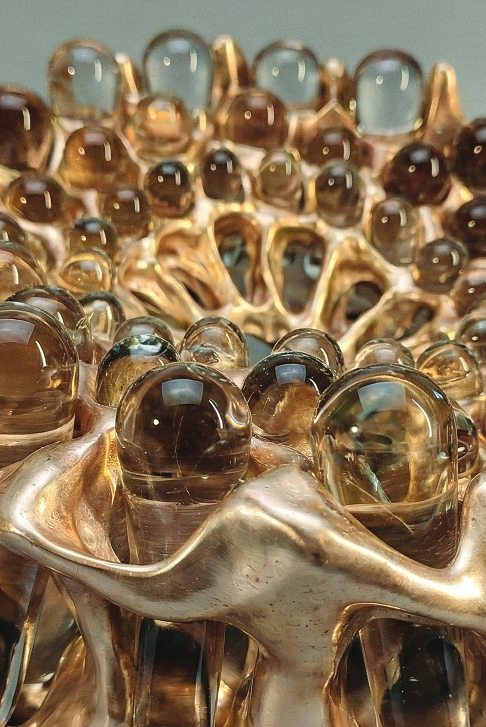 Работы скульптора Алексея Кондрашова: «Солнечная роса», крупный план