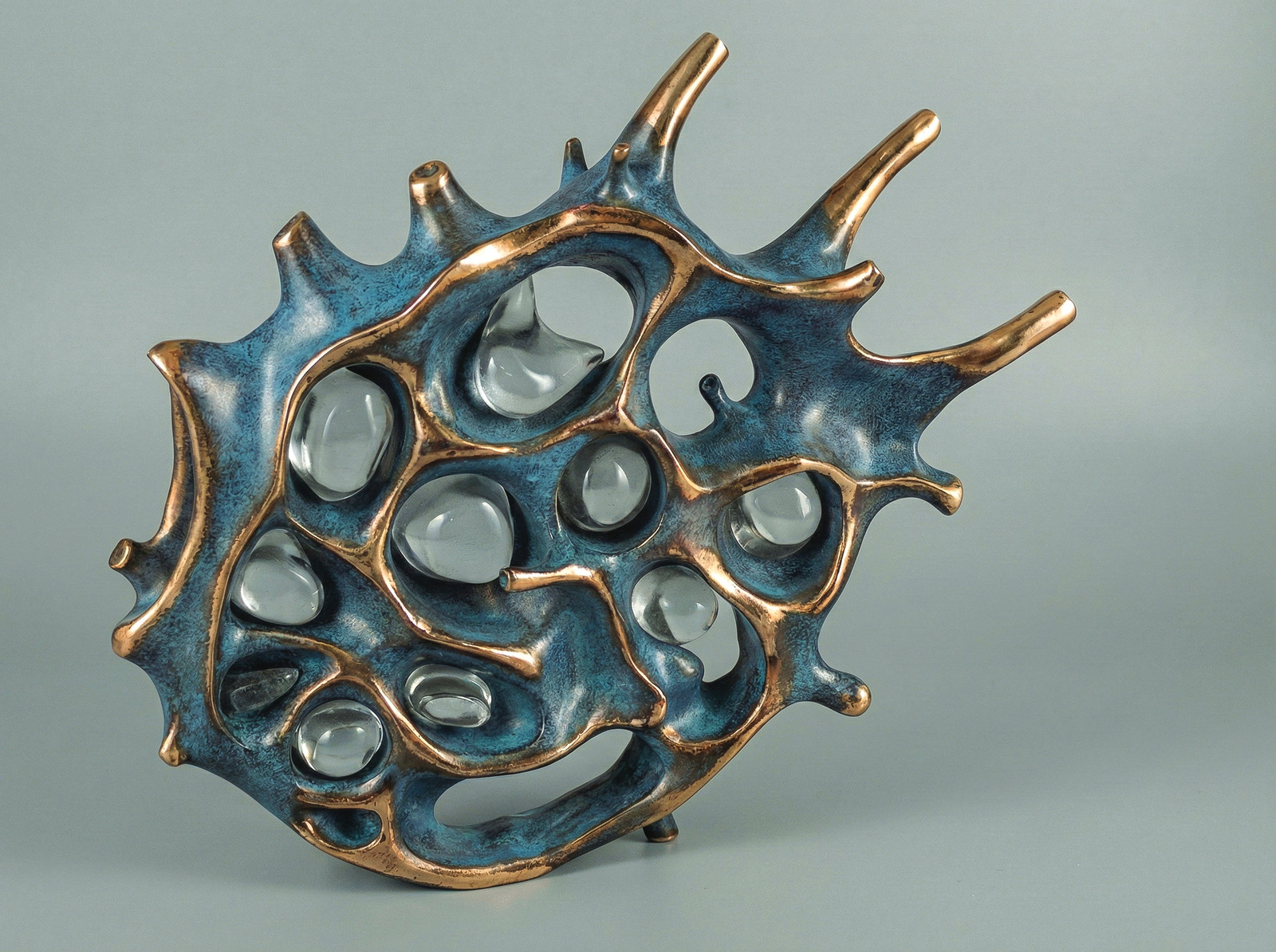 Скульптор Алексей Кондрашов: работа «Сердечный вихрь»