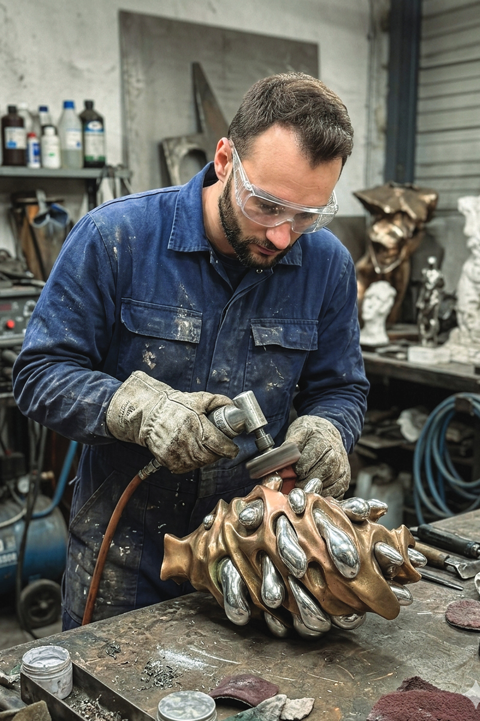 Архитектор, скульптор-бионик Алексей Кондрашов